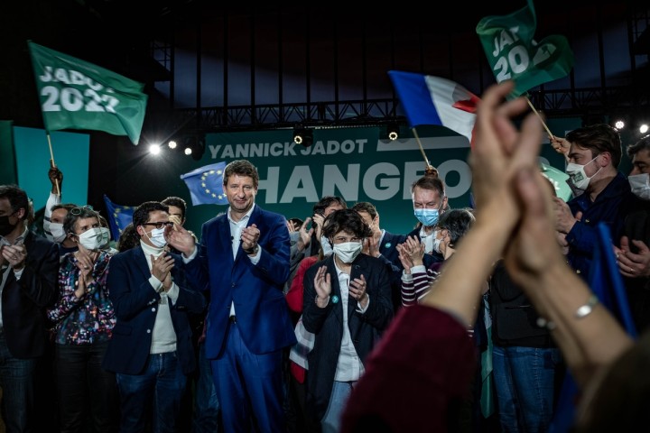 Yannick Jadot à Lyon.